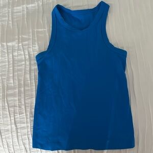 Poolside blue Lululemon tank top